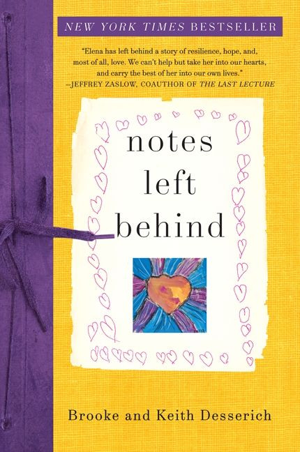 Notes Left Behind book cover by Brooke Desserich, Keith Desserich