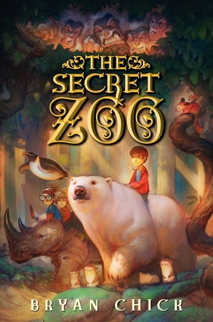The Secret Zoo (Secret Zoo #1) book cover by Bryan Chick