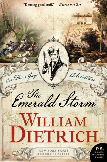 The Emerald Storm: An Ethan Gage Adventure (Ethan Gage Adventures #5) book cover by William Dietrich