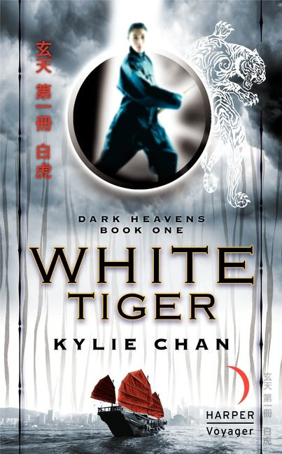 White Tiger: Dark Heavens Book One (Dark Heavens Trilogy #1) book cover by Kylie Chan