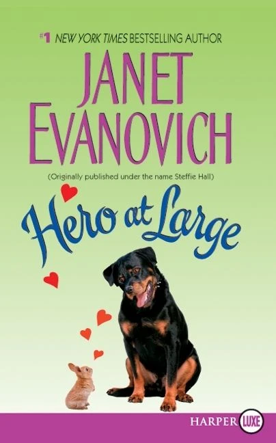 Hero at Large book cover by Janet Evanovich