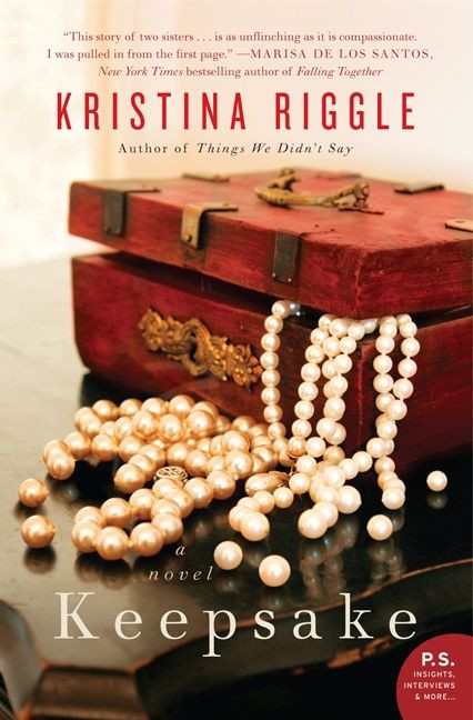 Keepsake: A Novel book cover by Kristina Riggle