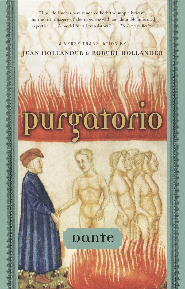 Purgatorio book cover by Dante
