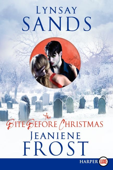 The Bite Before Christmas book cover by Lynsay Sands, Jeaniene Frost