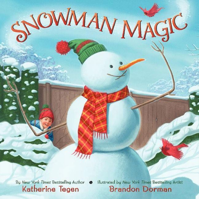 Snowman Magic: A Winter and Holiday Book for Kids book cover by Katherine Tegen