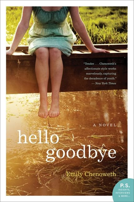 Hello Goodbye: A Novel book cover by Emily Chenoweth