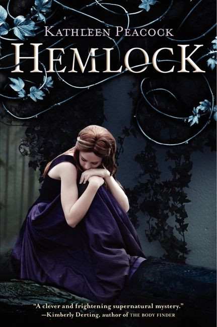 Hemlock book cover by Kathleen Peacock