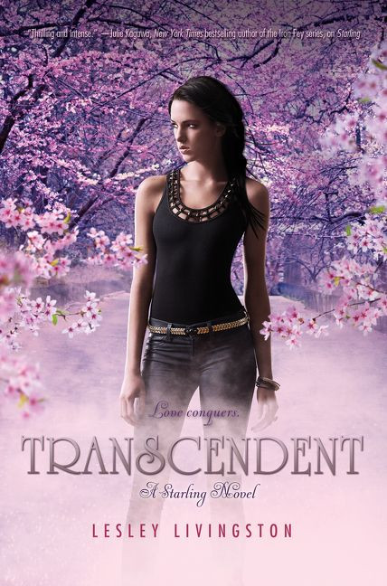 Transcendent (Starling Trilogy #3) book cover by Lesley Livingston