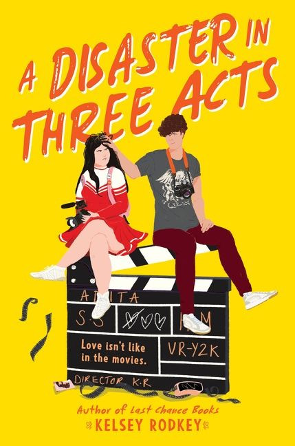 A Disaster in Three Acts book cover by Kelsey Rodkey
