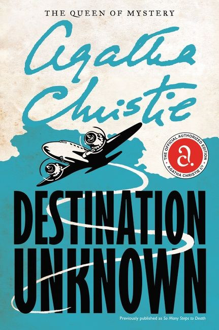 Destination Unknown book cover by Agatha Christie