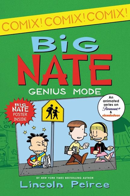 Big Nate: Genius Mode (Big Nate Comix #3) book cover by Lincoln Peirce