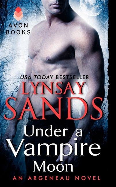 Under a Vampire Moon: An Argeneau Novel (Argeneau Vampire #16) book cover by Lynsay Sands