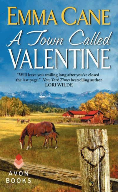 A Town Called Valentine: A Valentine Valley Novel (Valentine Valley #1) book cover by Emma Cane