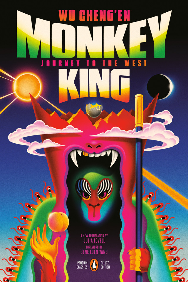 Monkey King: Journey to the West (Penguin Classics Deluxe Edition) (Penguin Classics Deluxe Edition) book cover by Wu Cheng'en