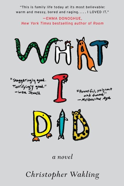 What I Did: A Novel book cover by Christopher Wakling