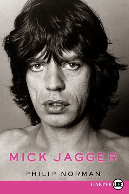 Mick Jagger book cover by Philip Norman