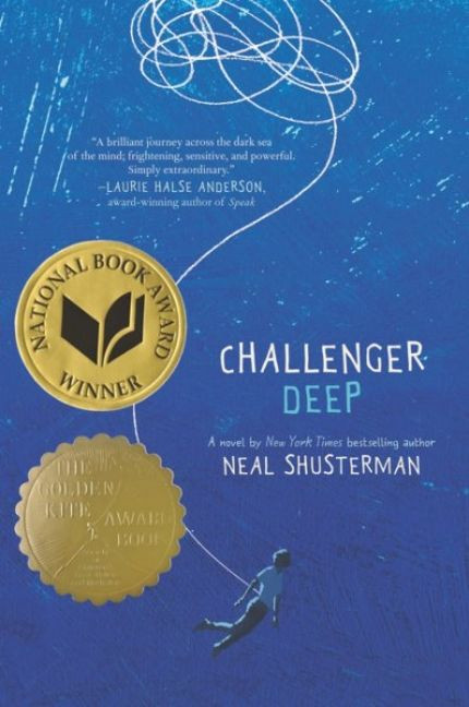 Challenger Deep book cover by Neal Shusterman