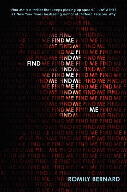 Find Me (Find Me #1) book cover by Romily Bernard