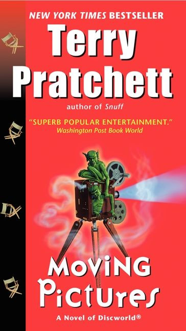 Moving Pictures: A Novel of Discworld (Discworld #10) book cover by Terry Pratchett