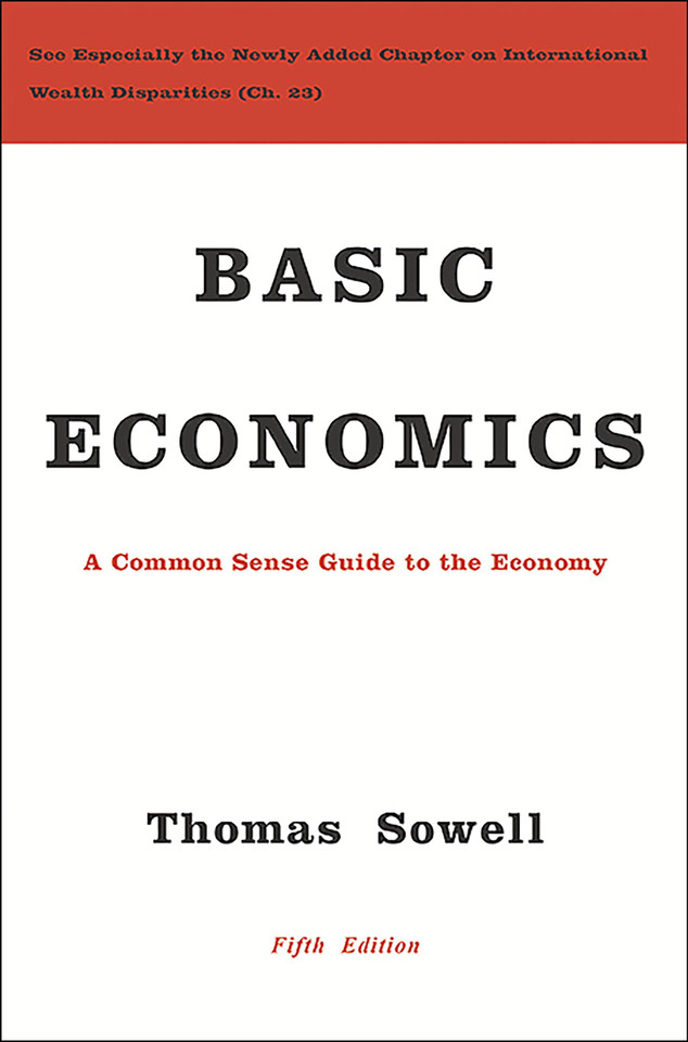 Basic Economics: A Common Sense Guide to the Economy book cover by Thomas Sowell