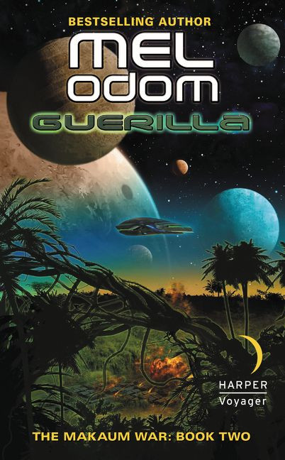 Guerilla: The Makaum War: Book Two book cover by Mel Odom
