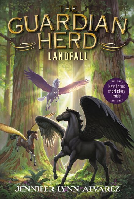 The Guardian Herd: Landfall (Guardian Herd #3) book cover by Jennifer Lynn Alvarez