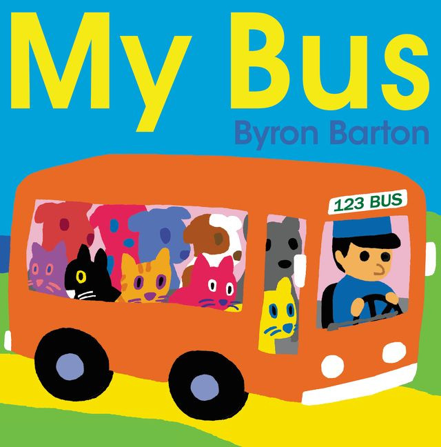 My Bus book cover by Byron Barton