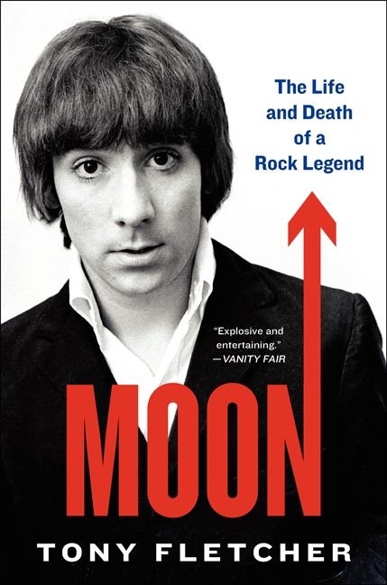 Moon: The Life and Death of a Rock Legend book cover by Tony Fletcher