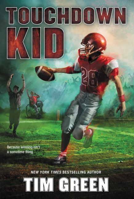 Touchdown Kid book cover by Tim Green