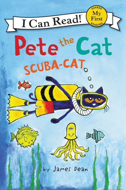 Pete the Cat: Scuba-Cat (My First I Can Read) book cover by James Dean, Kimberly Dean