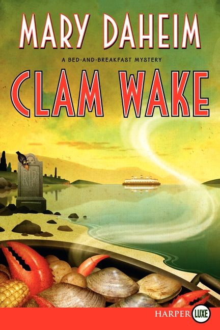 Clam Wake: A Bed-and-Breakfast Mystery (Bed-and-Breakfast Mysteries #29) book cover by Mary Daheim