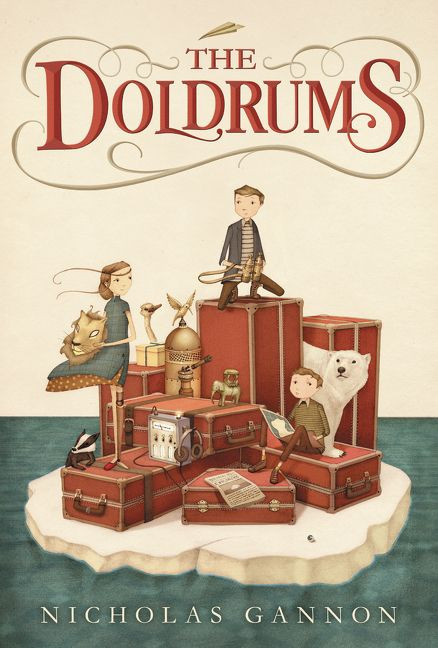 The Doldrums book cover by Nicholas Gannon