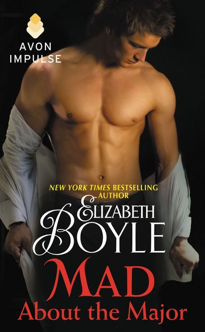Mad About the Major book cover by Elizabeth Boyle