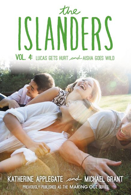The Islanders: Volume 4: Lucas Gets Hurt and Aisha Goes Wild (Islanders #4) book cover by Katherine Applegate, Michael Grant
