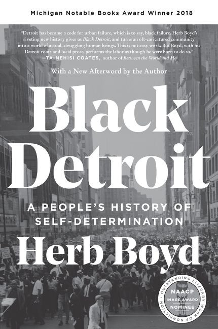 Black Detroit: A People's History of Self-Determination book cover by Herb Boyd