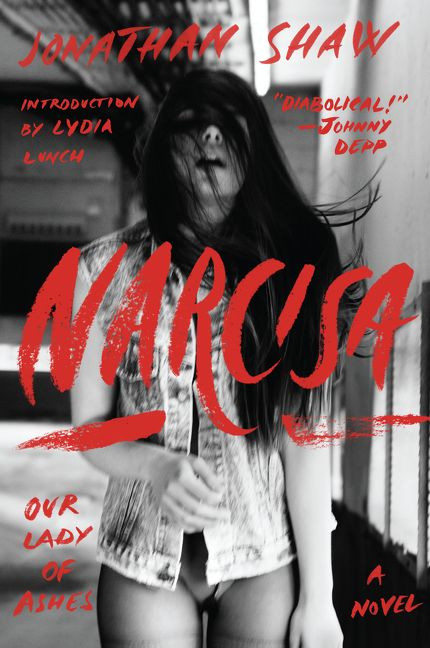 Narcisa: Our Lady of Ashes book cover by Jonathan Shaw