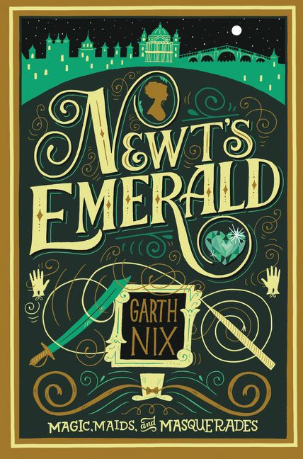 Newt's Emerald: A Regency Romantasy book cover by Garth Nix