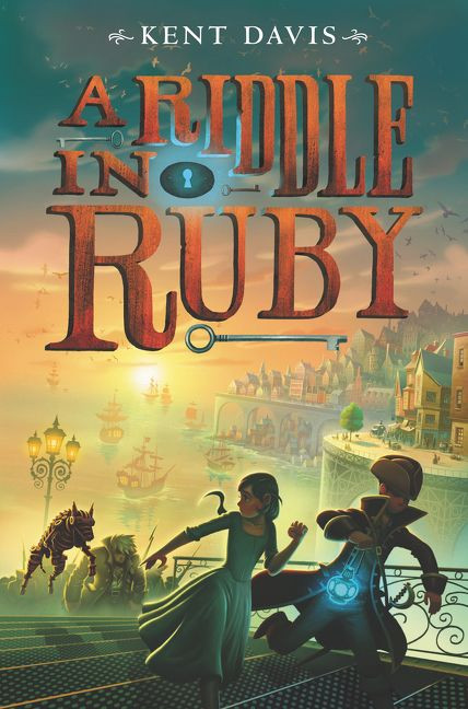 A Riddle in Ruby (Riddle in Ruby #1) book cover by Kent Davis