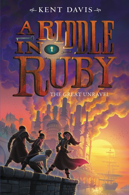 A Riddle in Ruby #3: The Great Unravel (Riddle in Ruby #3) book cover by Kent Davis
