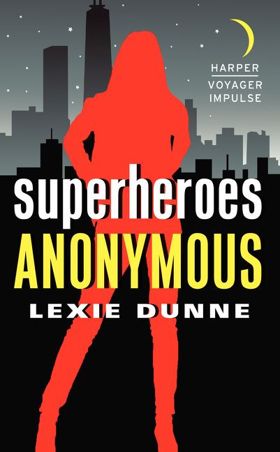 Superheroes Anonymous (Superheroes Anonymous #1) book cover by Lexie Dunne