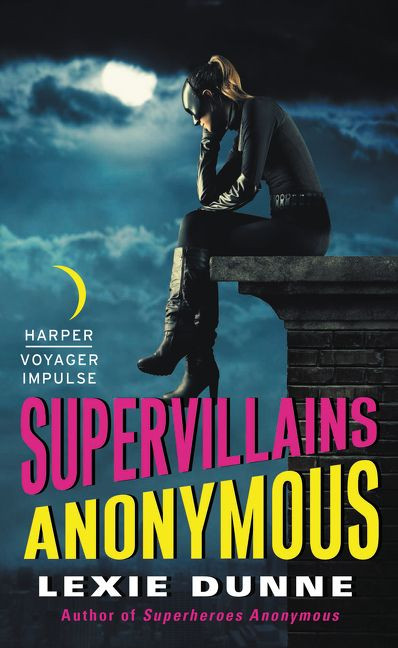 Supervillains Anonymous (Superheroes Anonymous #2) book cover by Lexie Dunne