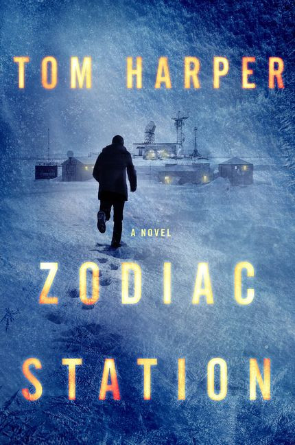 Zodiac Station: A Novel book cover by Tom Harper