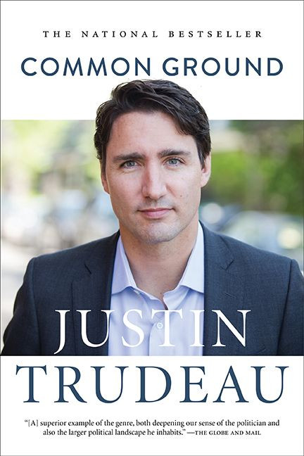 Common Ground book cover by Justin Trudeau