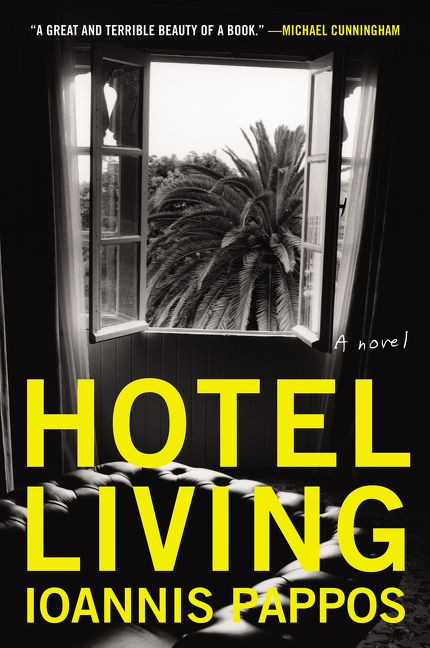Hotel Living: A Novel book cover by Ioannis Pappos