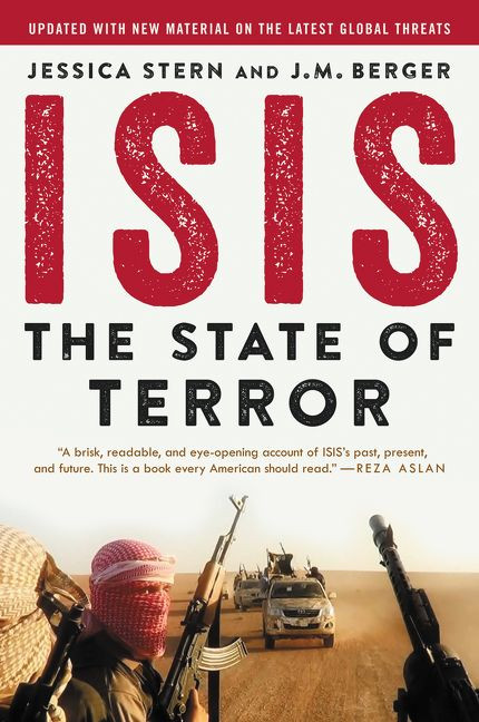 ISIS: The State of Terror book cover by Jessica Stern, J. M. Berger