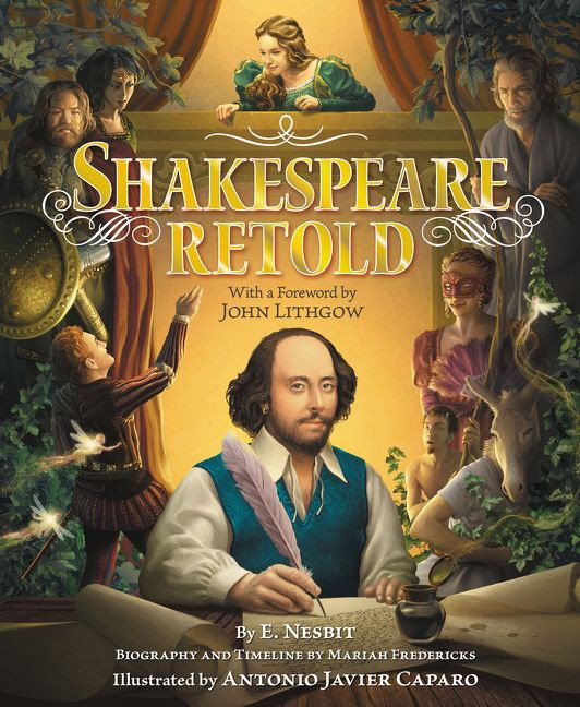Shakespeare Retold book cover by E. Nesbit