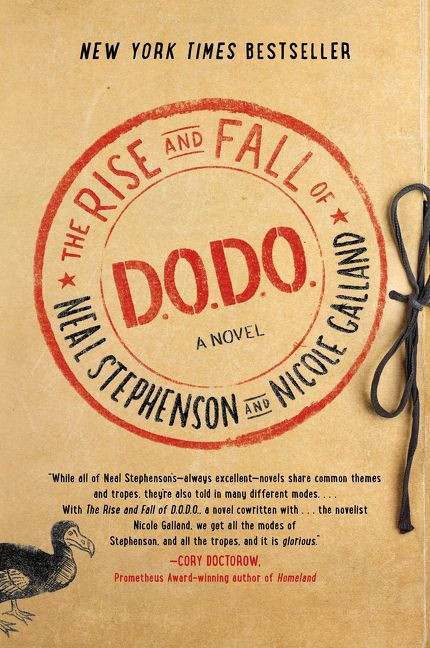 The Rise and Fall of D.O.D.O.: A Novel book cover by Neal Stephenson, Nicole Galland