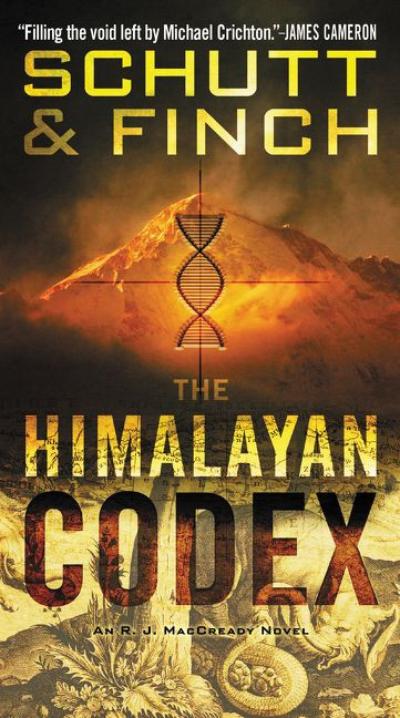 The Himalayan Codex: An R. J. MacCready Novel book cover by Bill Schutt, J. R. Finch
