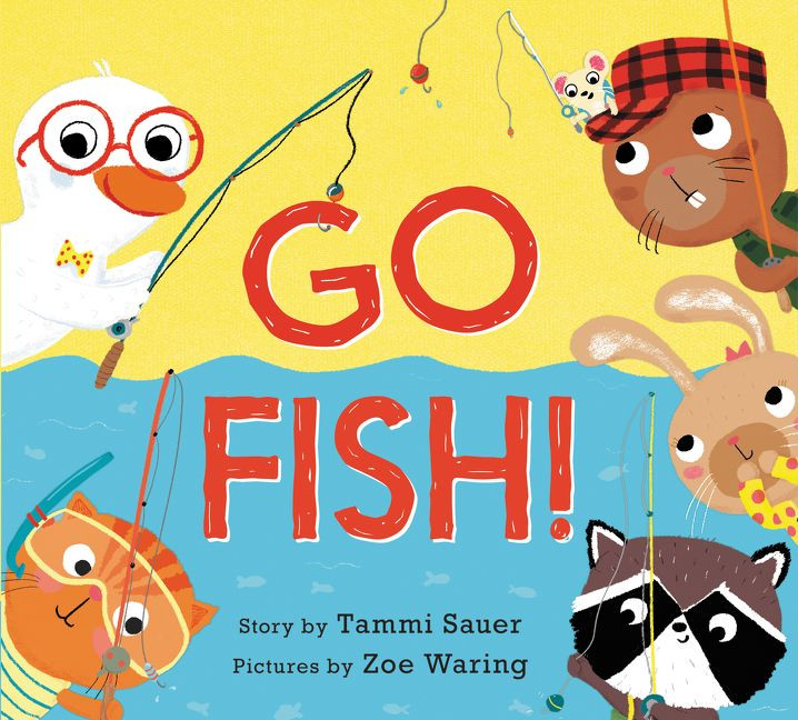 Go Fish! book cover by Tammi Sauer