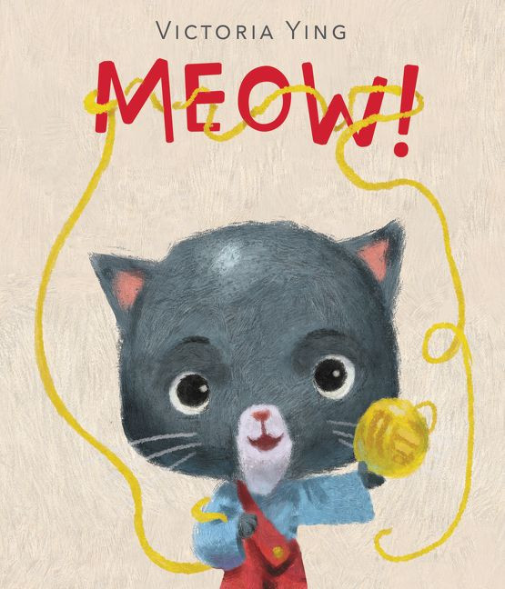Meow! book cover by Victoria Ying